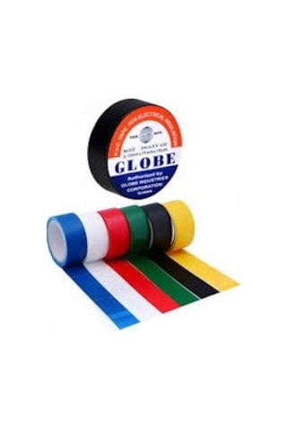 Globe Elektrik Bandı İzole Bant 10'lu Paket Siyah