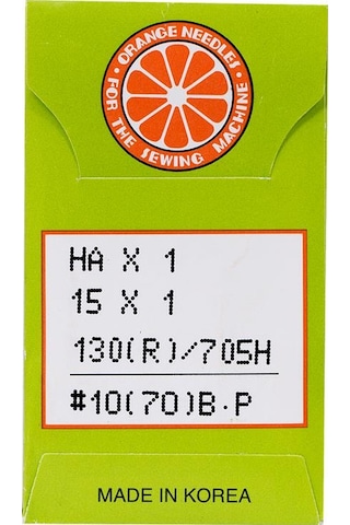 Orange Hax1 Ev Tipi Dikiş Makine İğnesi 10 Numara 10 Adet
