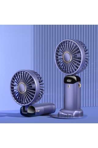 Ebitda Mini Taşınabilir Şarj Edilebilir El Vantilatör C13050pu, Portatif Şarj Edilebilir El Vantilatörü