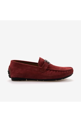 Mocassini Tokalı Erkek Loafer M584 Kırmızı