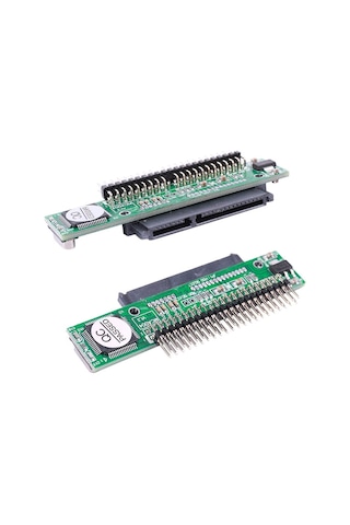 Sata Ide 2.5 İnç Sata Dişi 2.5 İnç Ide Erkek 44 Pin Yatay Çevirici