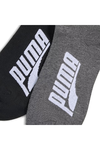 Puma Quarter 2'li Unisex Siyah Günlük Stil Çorap 93858401