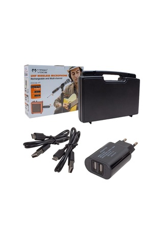 Magicvoice Uhf Gitar Tip Kablosuz Mikrofon Genel Enstrümanlar İçin Mv-19586