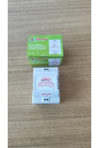 Boji Elektronik Raylı Sistem Güç Transformatörü 24w Bj-024 230v - 24v / 15v Bakır Sargılı