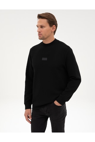 Pierre Cardin Erkek Siyah Sweatshirt 50316633-vr046 Siyah