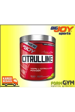Bigjoy Citrulline Sitrulin 300 Gr Toz Saf Citruline