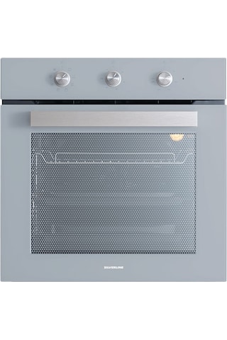 Silverline BO6503S01 - CS5335S01 Gri Cam Ankastre Set