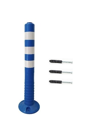 Mavi Renk Otopark Düzenleyici 75 Cm Eco Delinatör