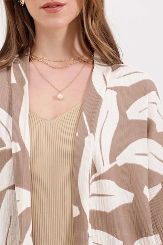 Gabria Desenli Kimono Takım Vizon