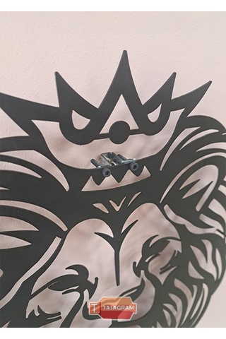 Aslan Kral Metal Tablo