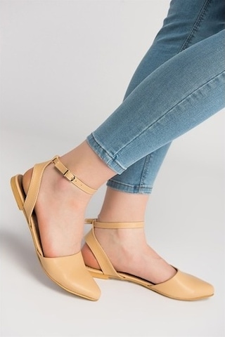 Fox Shoes Ten Kadın Babet D726226209