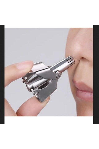 Sge Teknoloji Paslanmaz Çelik Burun Kılı Temizleme Tüy Alma Aleti