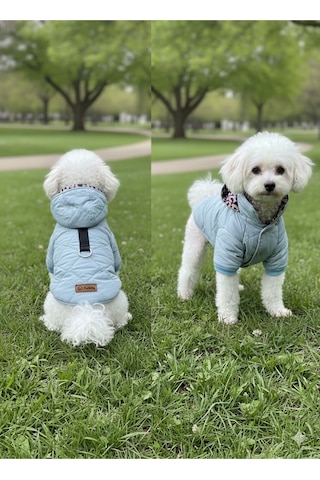 Kedi - Köpek Kapitoneli Şişme Kalın Yağmur Ve Kar Geçirmez Kışlık Mont - Yelek - Kıyafeti