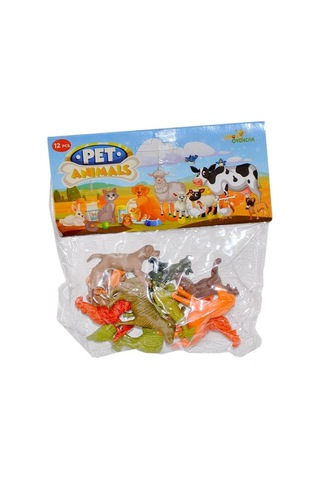 LMN158 12 Parça Evcil Hayvan Seti -Limon