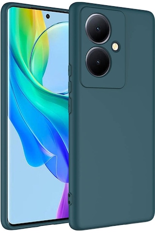 Nourthkiingdom Vivo V29 Lite 5g Kılıf Nrtk Mara Lansman Kapak - Koyu Yeşil Koyu Yeşil