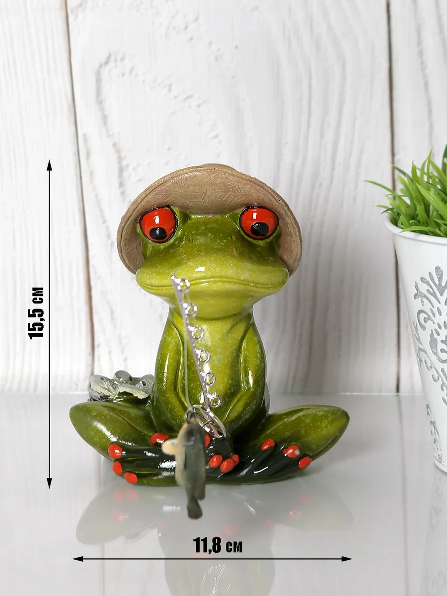 Podarok52 Kurbağa Figürlü, İç Dekor Süveniri 294072020