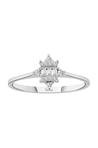 Sirius İzarra Baget Pırlanta Yüzük 0847R0052