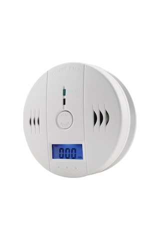 Kosona Ev İçin Karbon Monoksit Alarmı - Co Sızıntı Tespit Cihazı, 85db Alarm, Lcd Ekran, Akıllı Güvenlik Koruma