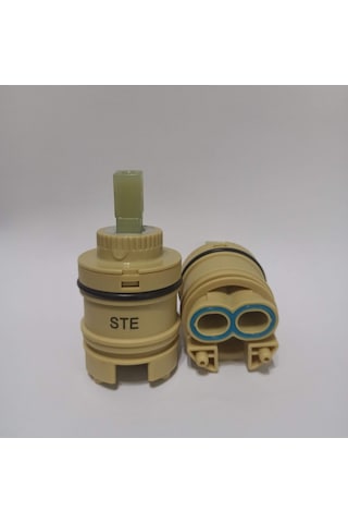 Stecell 35 MM Üstten Su Çıkışlı Batarya Kartuşu Sarı
