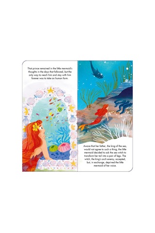 Klasik Masallar Yapbozu - Küçük Deniz Kızı Canlı Renkler