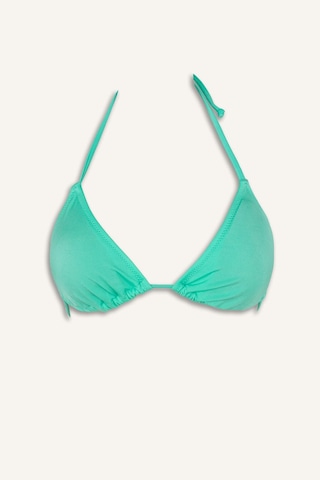 Defacto Regular Fıt Üçgen Bikini Üstü T3666az26smgn1101 Yeşil-gn1101