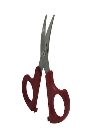 Plastik Saplı Eğri Nakış Makası (5.37" - 136.5mm) / HS-1673