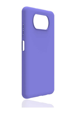 Noktaks - Xiaomi Uyumlu Xiaomi Poco X3 / Poco X3 Nfc / Poco X3 Pro - Kılıf Mat Soft Esnek Biye Silikon - Mavi