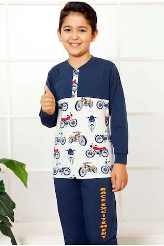 Alimer Erkek Çocuk Uzun Kollu Pijama Takımı Edy5162Uk