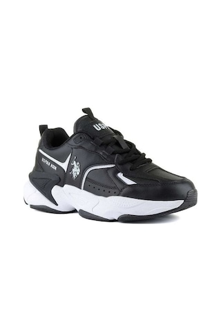 U.s. Polo Assn. İsabella Unisex Spor Ayakkabı Ckr00999 Siyah - Beyaz