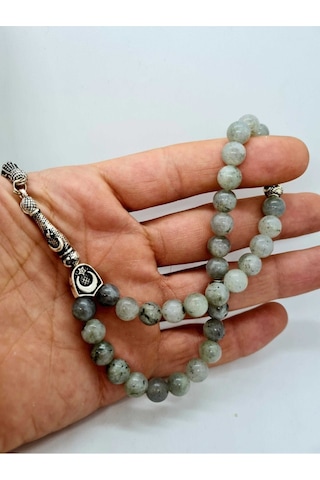 Sertifikalı Doğal Taş Labradorit Tesbih 8mm
