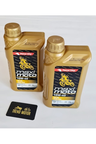 Petrol Ofisi Maximoto 4t 10w-40 Yağ 2 Adet - Yeni Üretim