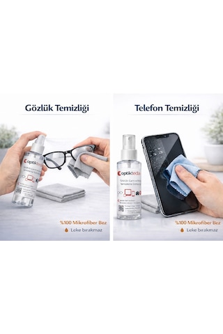 Modatüm 200ml, Tv-tablet Ekran,gözlük Camı, Çok Amaçlı Temizleme Spreyi