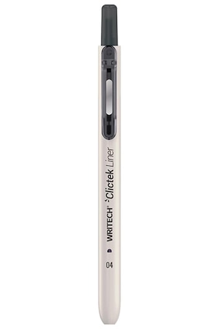 Wrıtech W-2008 Basmalı Fınelıner 0,4mm Kalem - 12'li Kutu Ahşap
