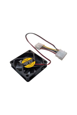 6cm 12v 4pin Ide Molex Kablolu Fan 6cmx6cmx1cm 12v 6cm Fan
