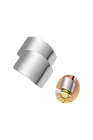 2li Metal Parmak Koruyucu Hızlı Ve Güvenli Kesme Paslanmaz Çelik Koruyucu Aparat