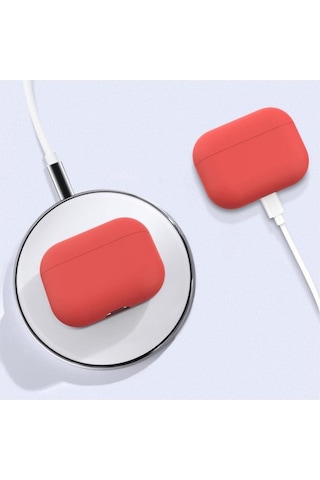 Koodmax - Apple Uyumlu AirPods 3. Nesil Koruyucu Silikon Kılıf - 3. Nesil Bluetooth Kulaklık Koruma Kılıfı 001