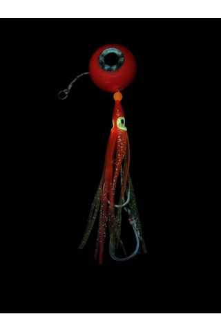 S.f. Melek Gözü Jig 150g Turuncu Uv - 0/3 No Paslanmaz İğne