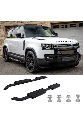 Land Rover Uyumlu Defender 2020 Sonrası Yan Basamak Oem Style 4 Kapı Parça