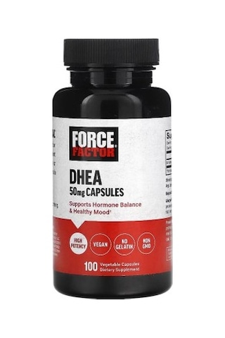 Force Factor Dhea 50 Mg 100 Vegetable Capsules