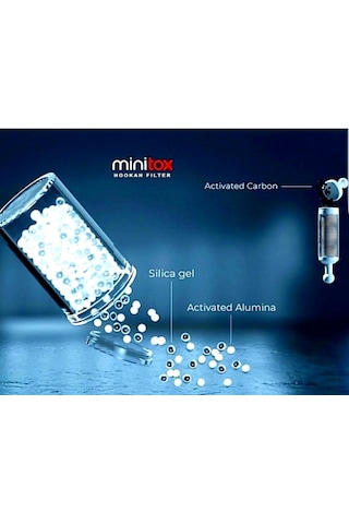 Minitox Nargile Marpucu Filtresi 4'lü