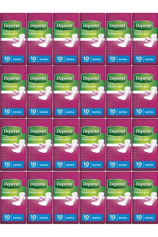 Depend Mesane Pedi Kadın Ekstra 240 Adet