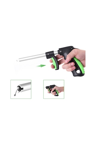 Balıkçılık Mücadele Ve Balıkçılık Kanca Ayırıcı Alüminyum Alaşım Kanca Sökücü Taşınabilir T Şeklinde Kanca Sökücü Siyah Yeşil , Boyut:orta