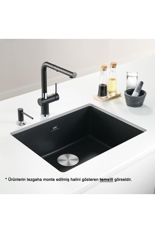 Franke Mrg 210. 110-52 Üçlü Set. Nero