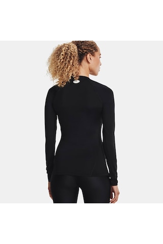 Under Armour Heat Gear Authentics Comp Kadın Siyah Uzun Kollu Antrenman İçliği 1365459