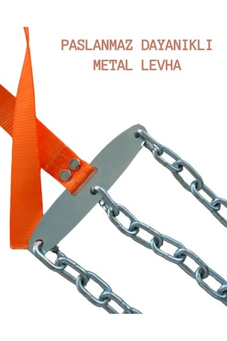 Yeni Araç Kar Zinciri Araba Kış Zinciri 6 Adet Takmatik Zincir Özel Tasarım Zincir S