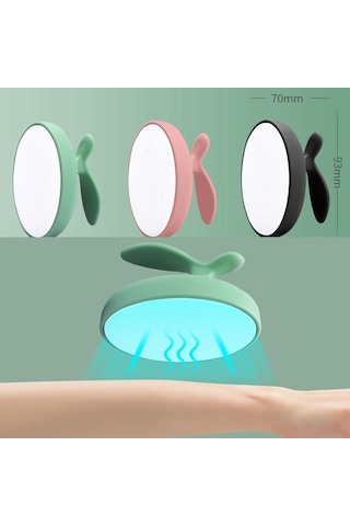 Nano Cam Epilatör Kristal Elmas Ovma Yüzeyi Cilt Hasarı Yok Manuel Epilatör Siyah