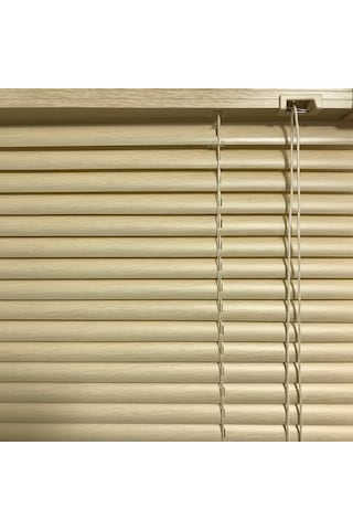 Pvc Jaluzı 25mm 140x160 Cm Ahsap Desen Natural Kahverengi