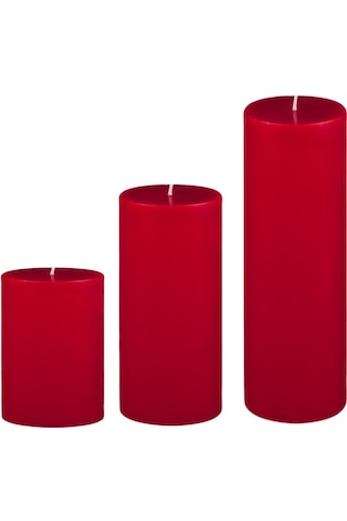 Medium Set Mum Çap 7 Cm Kırmızı Kirmızı