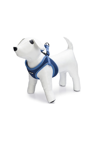 Beeztees Köpek Göğüs Tasması, Neopren, Mavi, M, 41-46cm Çok Renkli