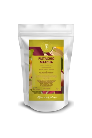 Mim and More Pistachio Matcha Antep Fıstığı Aromalı 50 G